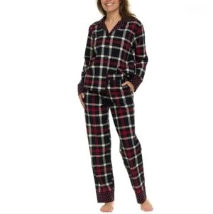 Vera Bradley Plaid Pajama Set